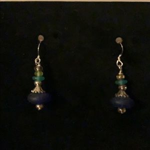 Dainty sea glass earrings VACATION HOLD